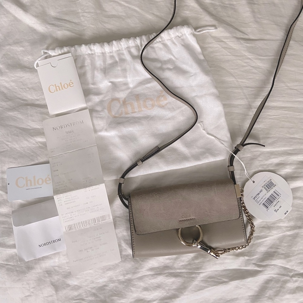 Chloe Faye Mini Wallet on Strap